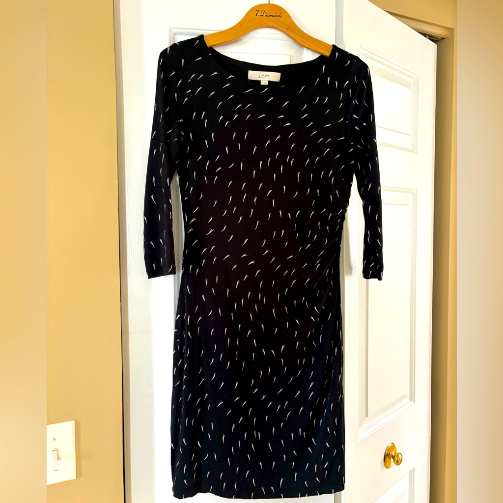 Loft Long Sleeve Dress Size Small